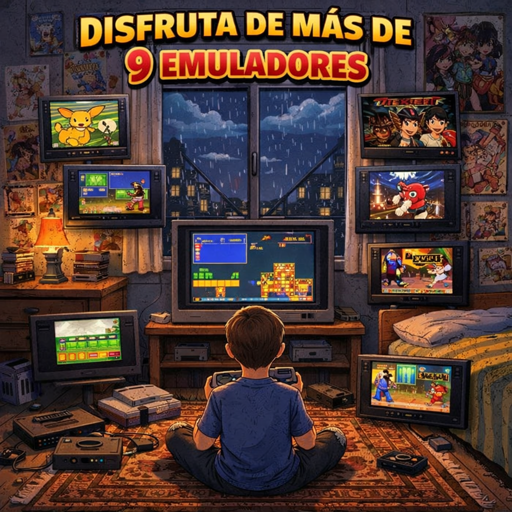 🕹️+ DE 10.000 JUEGOS EN 1: Consola De Juegos Retro Play 🎮