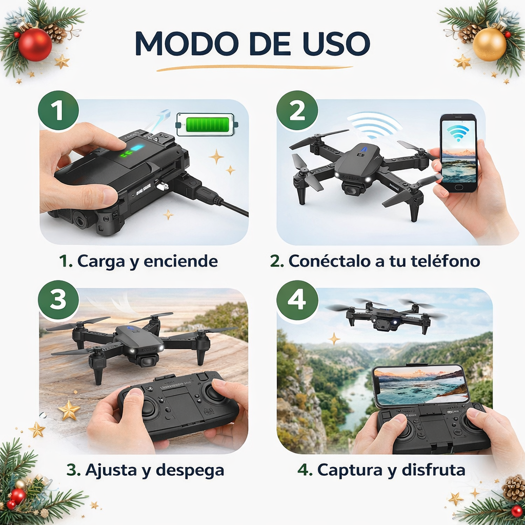 🎅🏼OFERTA NAVIDEÑA🎄 EL DRONE QUE GUARDARÁ TUS RECUERDOS