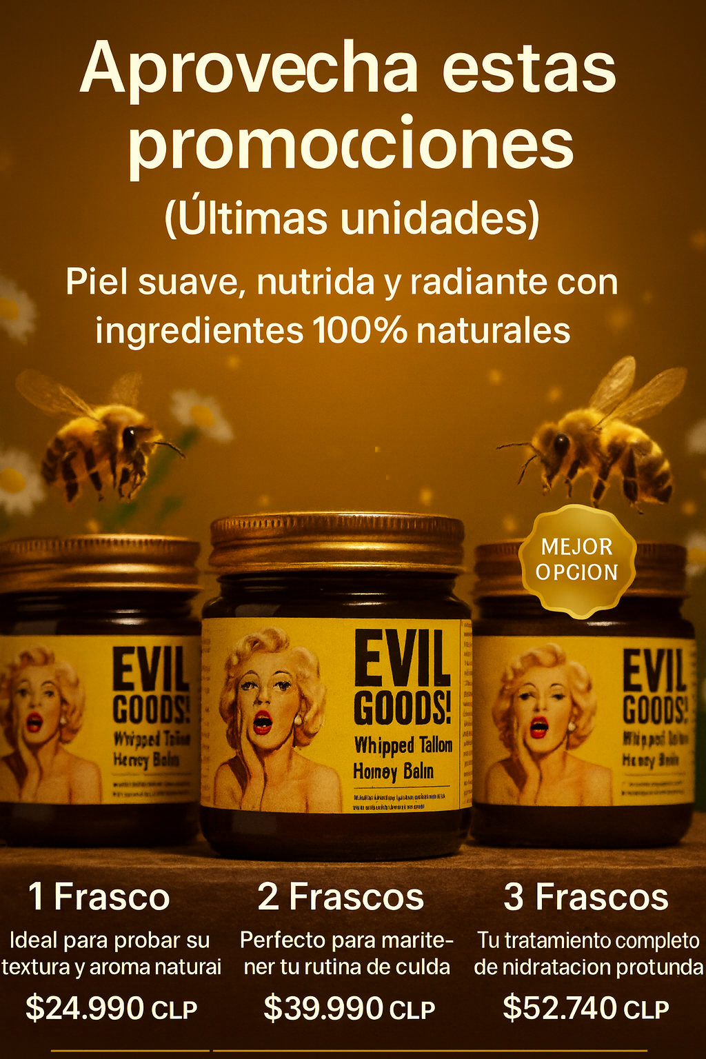 Evil Good Balsamo de ternera y miel