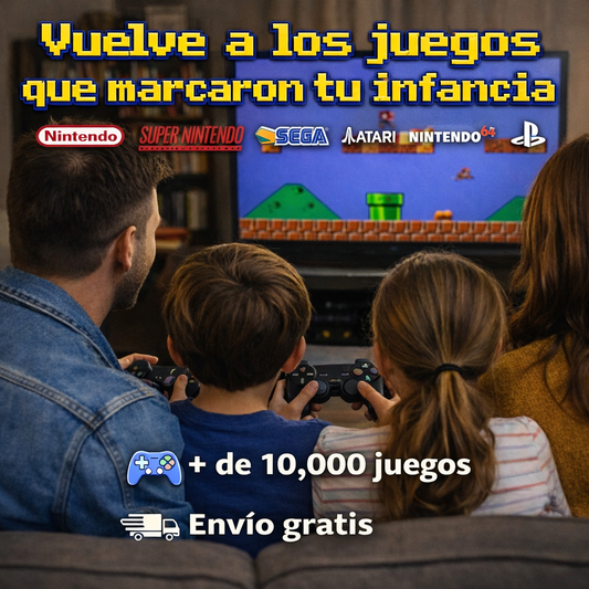 🕹️+ DE 10.000 JUEGOS EN 1: Consola De Juegos Retro Play 🎮