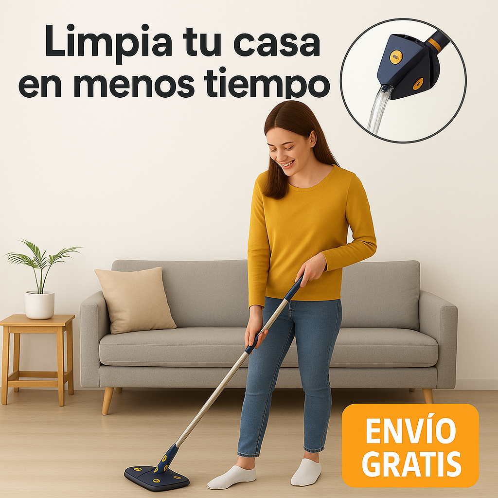 🧹 OFERTA LIMPIADOR TENDENCIA MUNDIAL🧹: Mopa triangular giratoria 360°