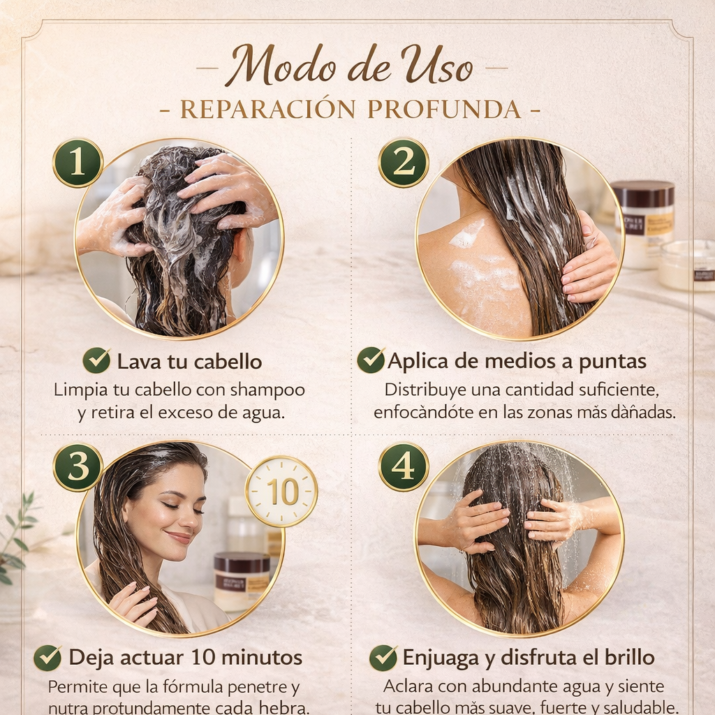 🪮Pack Capilar: 2X1 Mascarilla capilar Premium