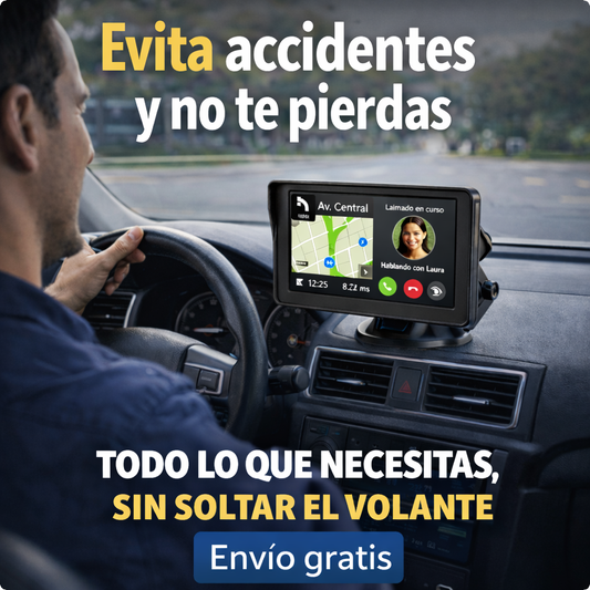 PANTALLA TÁCTIL PARA AUTOS 7' - CAR PLAY