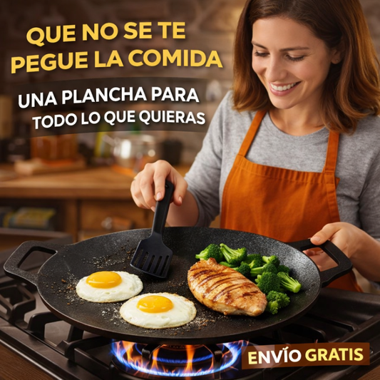 Plancha Antiadherente Sarten Budare 32cm