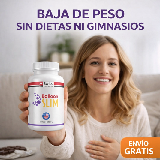 BAJA DE PESO SIN DIETAS: BALLON SLIM 60 CÁPSULAS