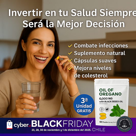 🚀 OFERTA BLACK FRIDAY: Aceite de orégano - OFERTA ESPECIAL 1 O 3 MESES TRATAMIENTO