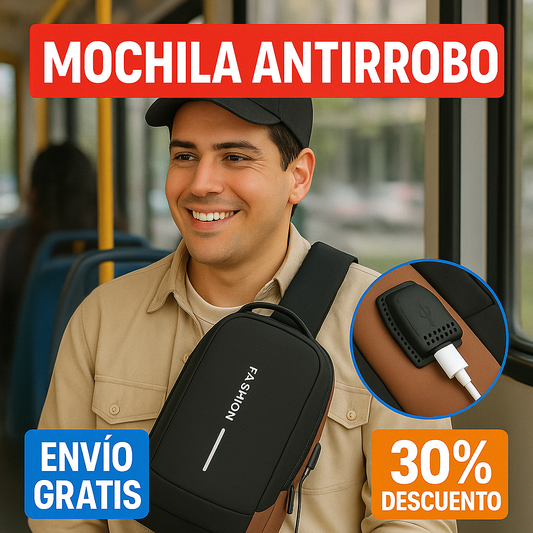 Oferta imbatible: Bolso-Mochila Antirrobo