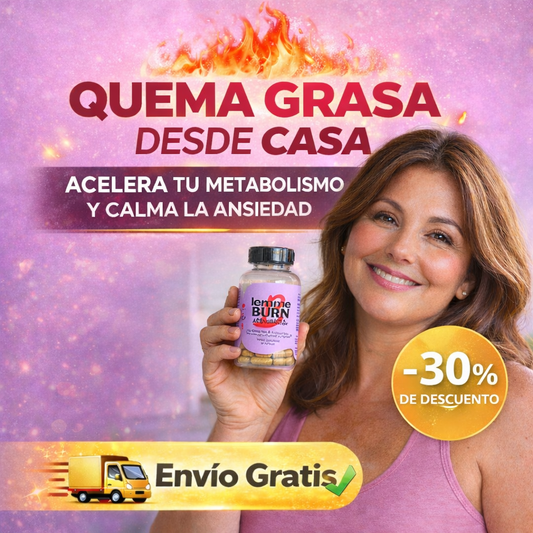 🔥 OFERTA ESPECIAL: LEMME BURN QUEMADOR DE GRASA 30% DESCUENTO 🔥