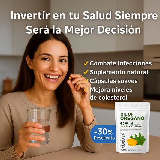 Aceite de orégano - Bienestar diario