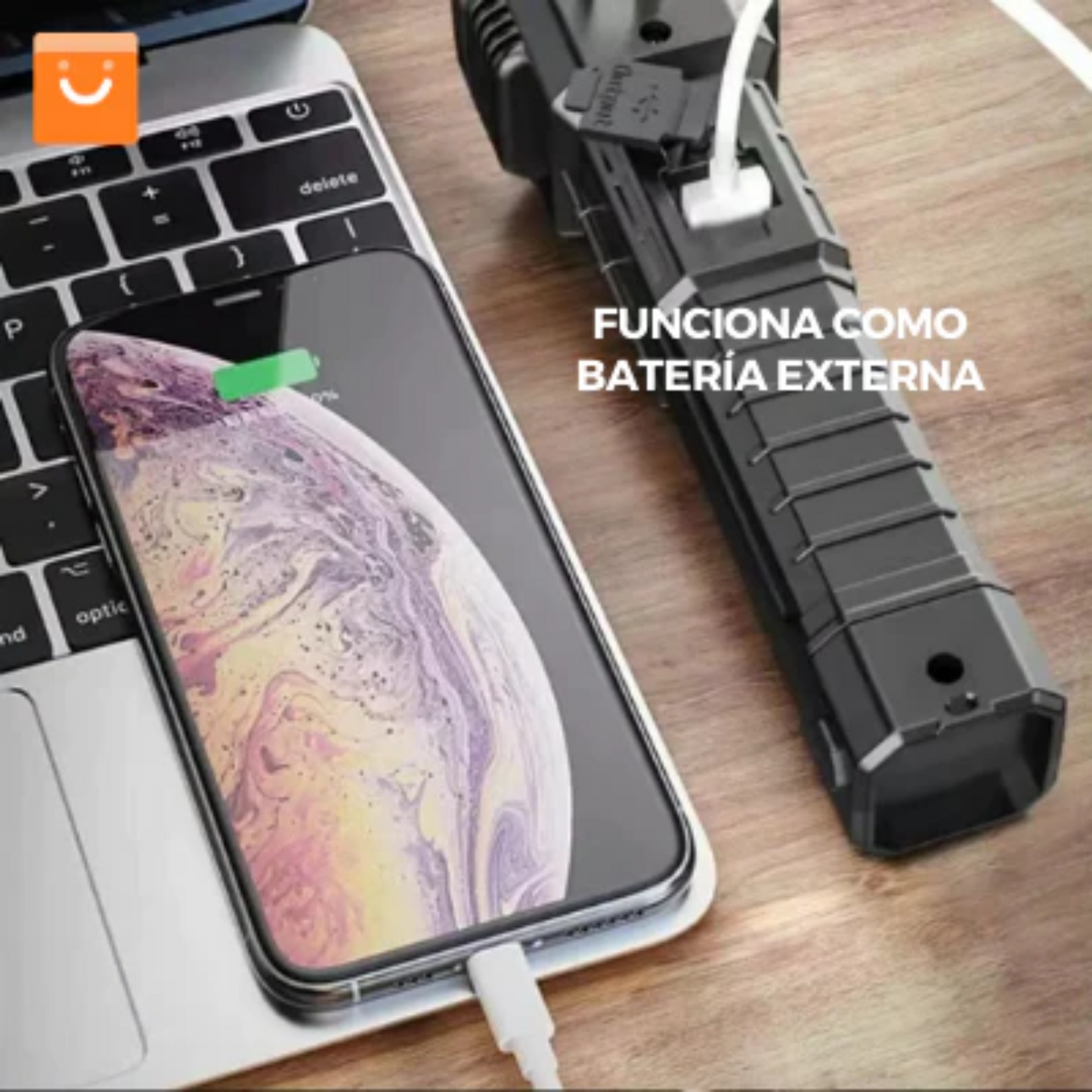 PACK 2X1 LINTERNA DE SEGURIDAD 4 EN 1