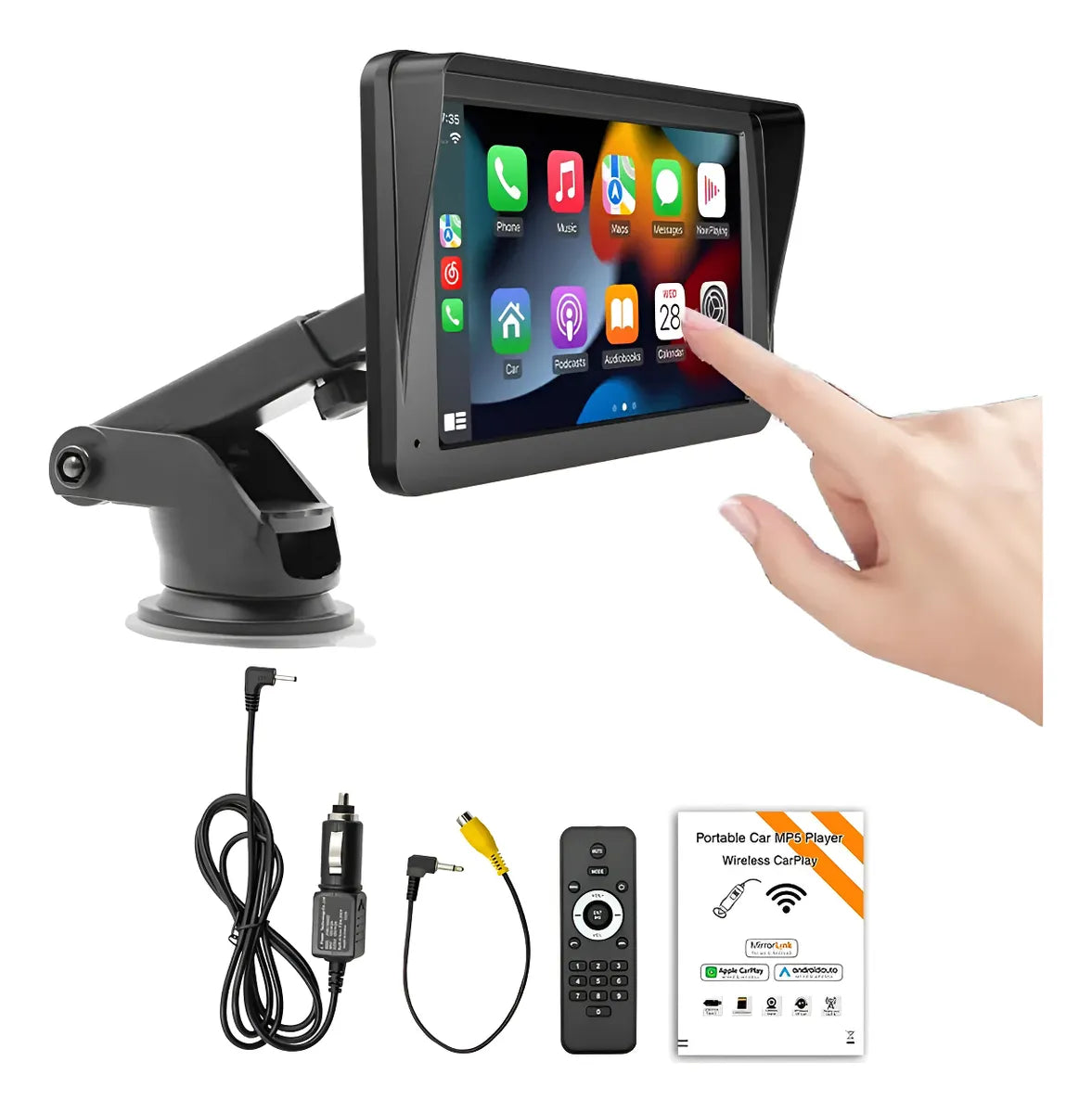PANTALLA TÁCTIL PARA AUTOS 7' - CAR PLAY