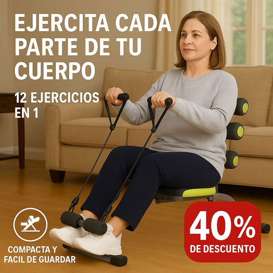 Ejercitadora 12 en 1 - Entrena en tu casa - En forma sin GYM